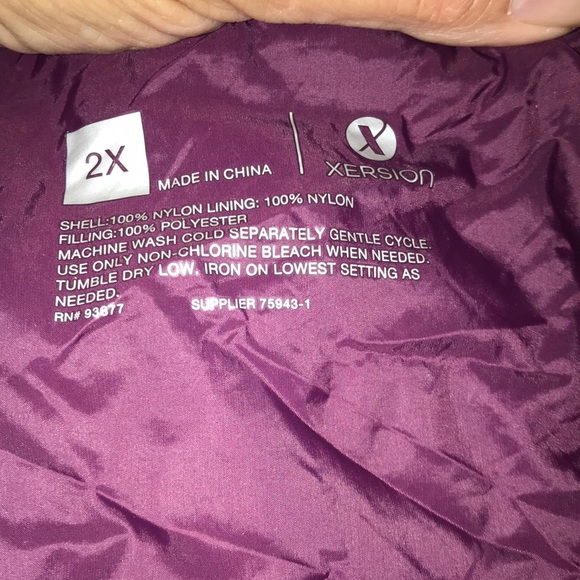 Xersion Jacket 2X - Picture 4 of 4